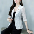 Blazer Renda Floral