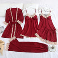 Kit 5 Peças Conjunto SweetDream em Cetim de Seda